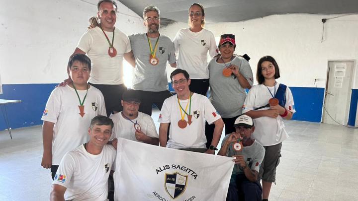 La Escuela de Arco Alis Sagitta hizo podio en Cayasta