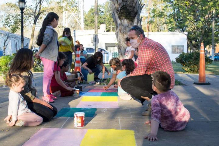 Cayastá  concluyó una original propuesta por el mes de las infancias