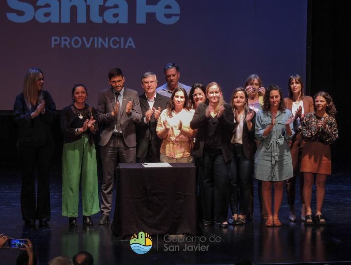 La municipalidad de San Javier firmó convenio para la protección de niñas, niños y adolescentes 