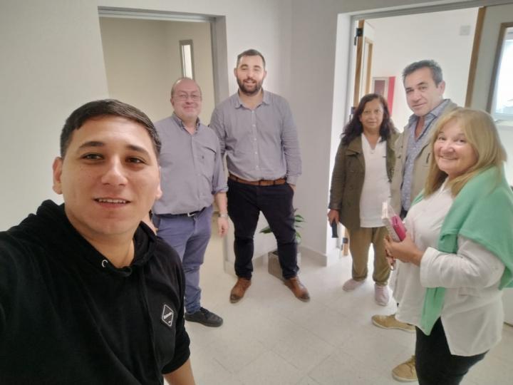 Autoridades de ATE San Javier se reunieron con el cuerpo directivo del Hospital Guillermo Rawson 