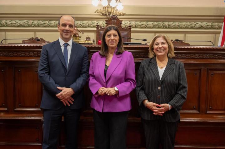 Clara García fue relecta como Presidenta de la Cámara de Diputados 