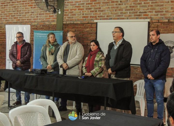 La Intendente de San Javier trabaja en el cuidado del medio ambiente 