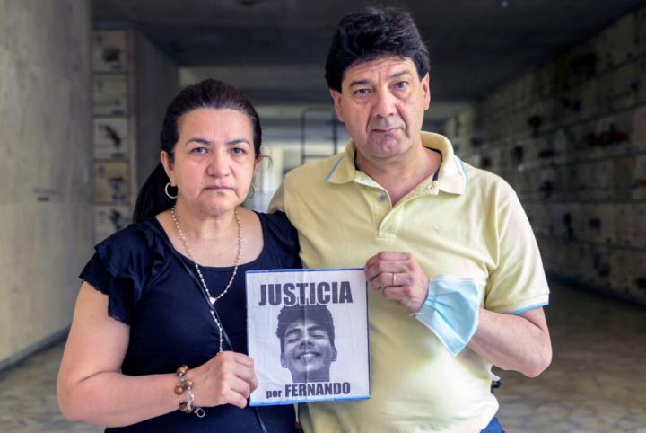 Así vivieron los padres de Fernando Baez Sosa la entrevista a uno de los asesinos de su hijo. 