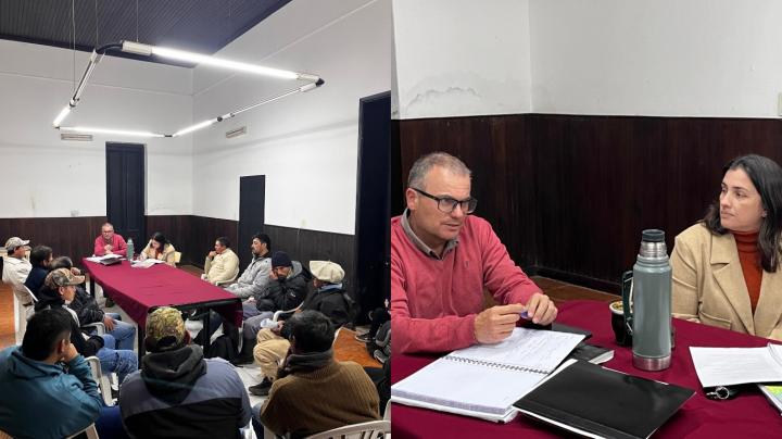 San Javier: la Intendente recibió a techeros y anunció apoyo para el sector