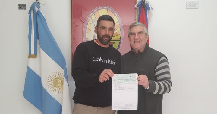 Alejandro Moore entregó importantes aportes al Deportivo Alejandra 