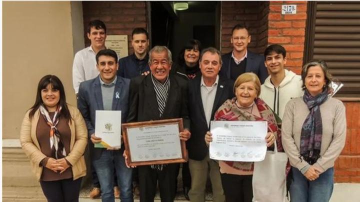 Concejo Deliberante de San Javier: se reconoció a Firmo Molina y María Eugenia Diaz 