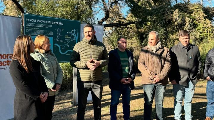 Abren al público el parque provincial 