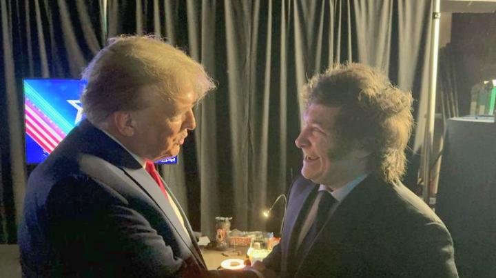 El Presidente Javier Milei repudió la agresión a Donald Trump