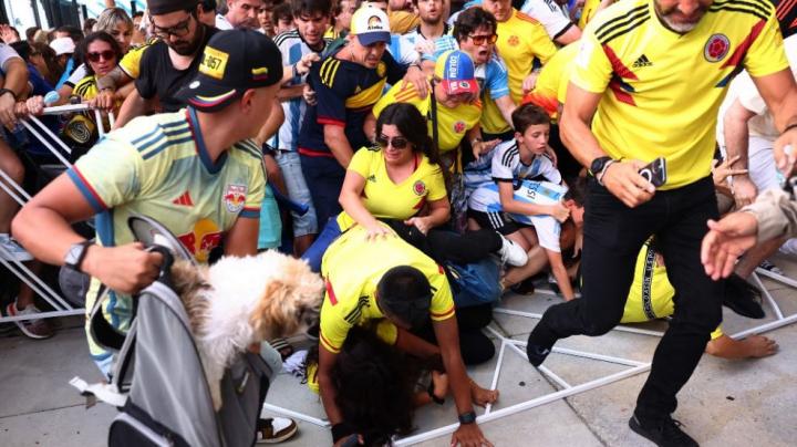 El caos que se vivió en el ingreso a la final: incidentes, corridas y heridos