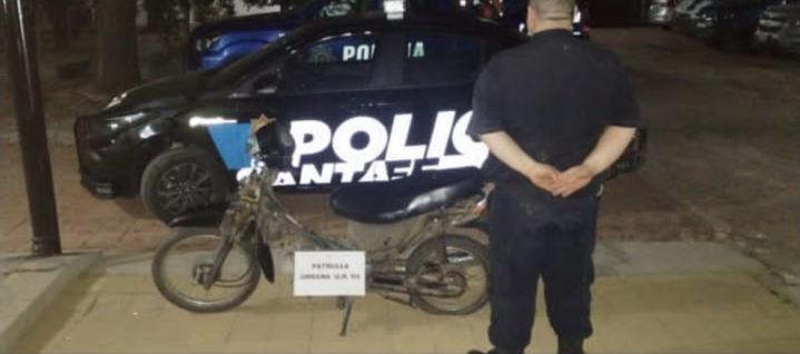 Garay: recuperan moto robada y procedimiento por amenazas con arma 