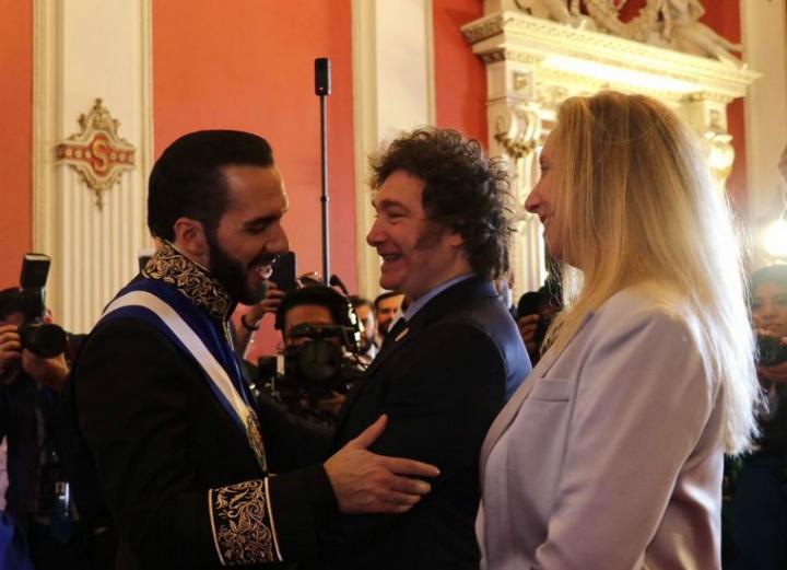 Milei recibe a Bukele y afianza los lazos con presidente salvadoreño