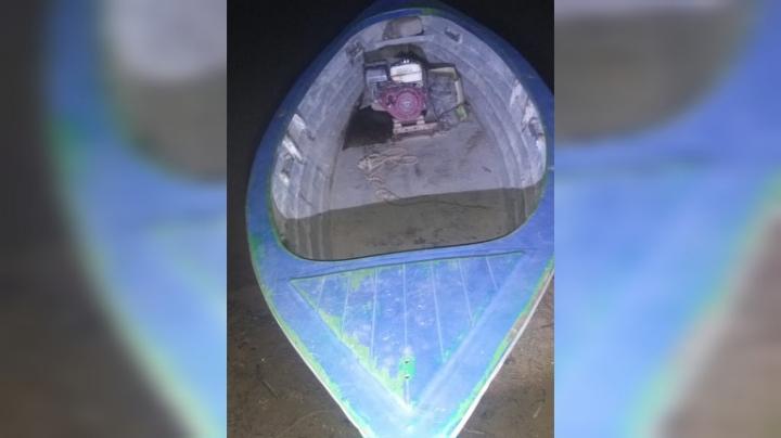 La policía encontró la lancha de Fabián 
