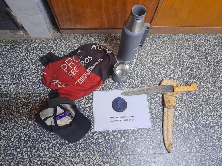 San Javier: ladrón de 16 años se tapó la cara y asaltó un comercio con una cuchilla 