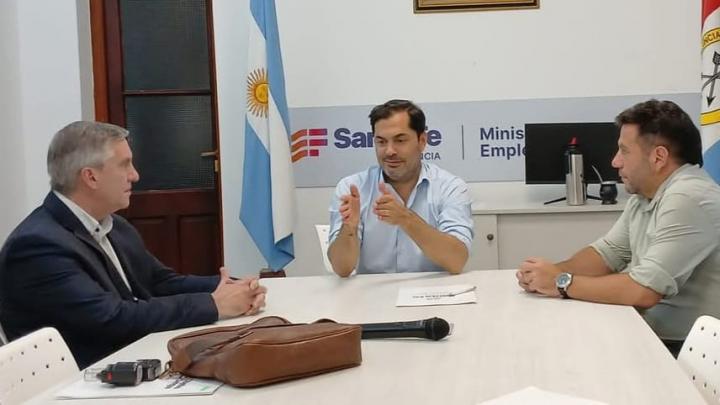 Alejandra marca el rumbo para el 2025 junto al Ministro de Trabajo, Empleo y Seguridad Social