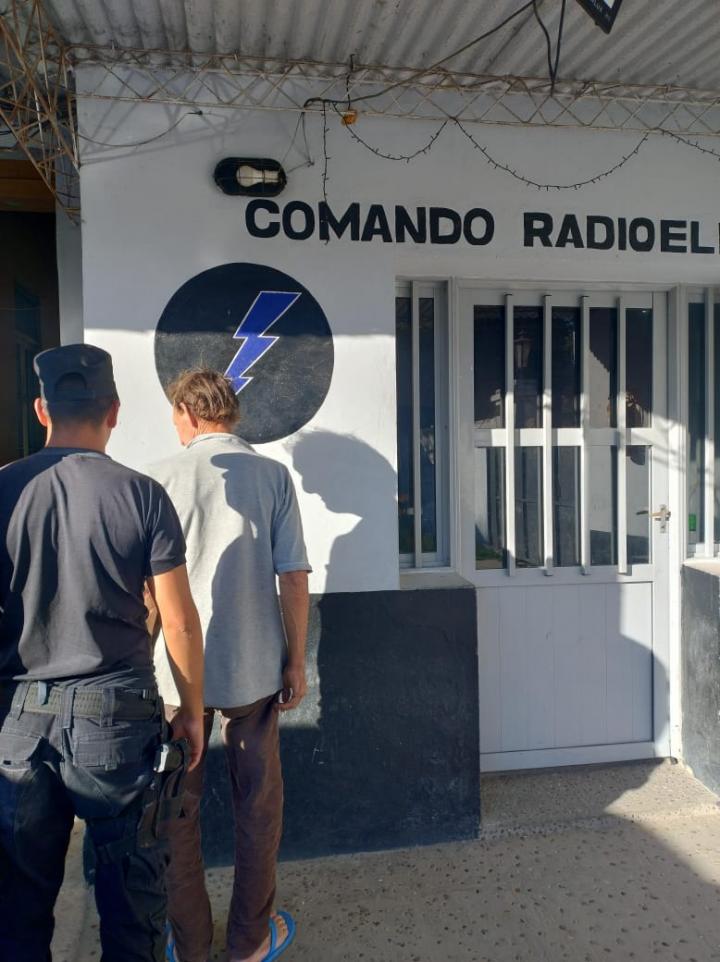 San Javier: sujeto corrió a su pareja de 66 años con un cuchillo 