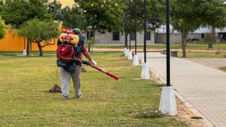 Fumigación contra mosquitos en Cayastá 