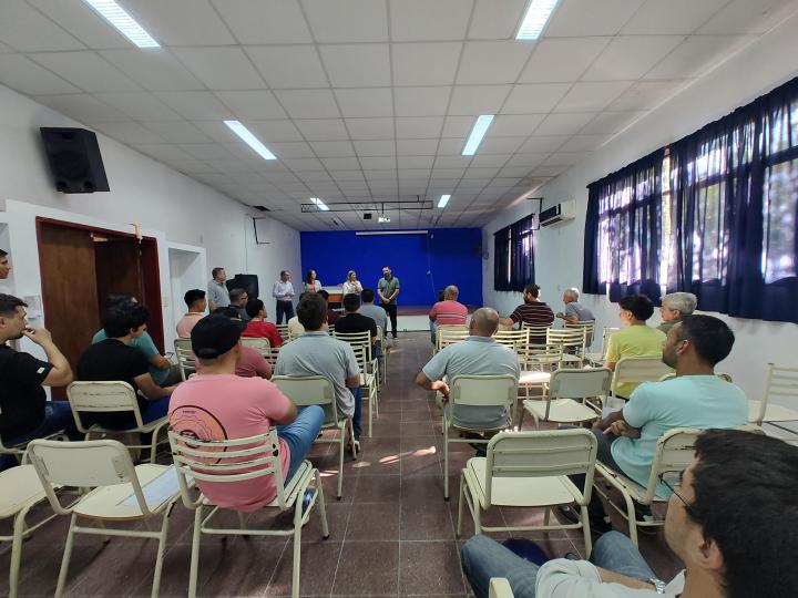 Comenzó el curso de gasista en Helvecia 