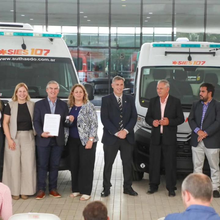 Alejandra contará con una nueva ambulancia para su hospital 