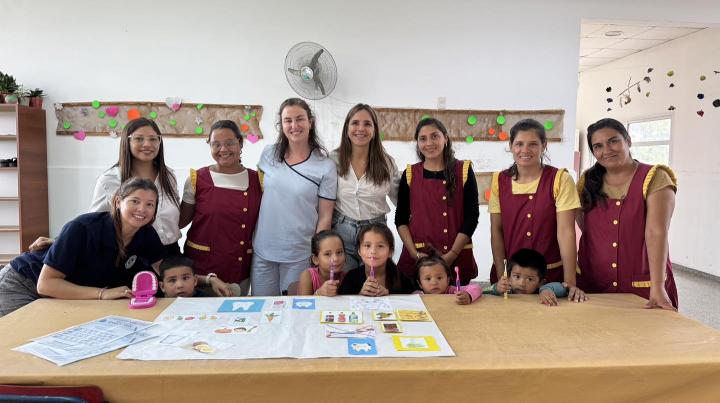 Jornada de higiene dental en el CANyF de Cayastá