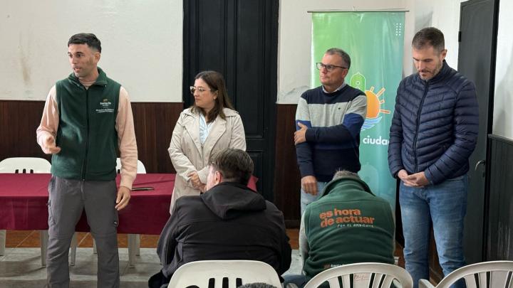Entrega de credenciales para baqueanos guías