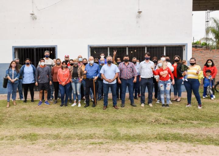 Lewandosky recorrió el departamento Garay junto al Senador Ricardo Kaufmann