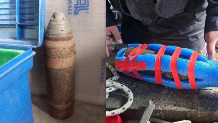Encontraron una bala de cañón en la escuela Normal de San Justo