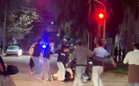 Batalla campal en la madrugada de San Javier 