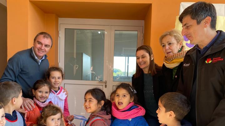Santa Rosa de Calchines suma un aula a la Escuela 