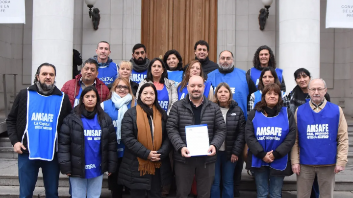 Amsafé pide que la Constitución garantice educación pública, paritarias y jubilación digna