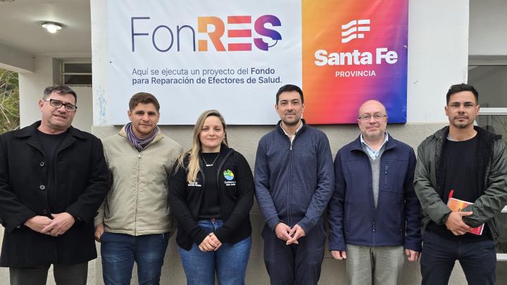 Programa FonRES: avances en la refacción del CIC en San Javier 