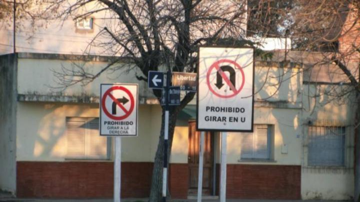 Inicio de trabajos de señalización en calle Libertad de San Javier 