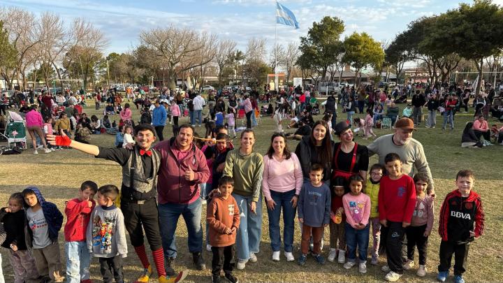 San Javier celebró el Mes de las Infancias con teatro en la plaza