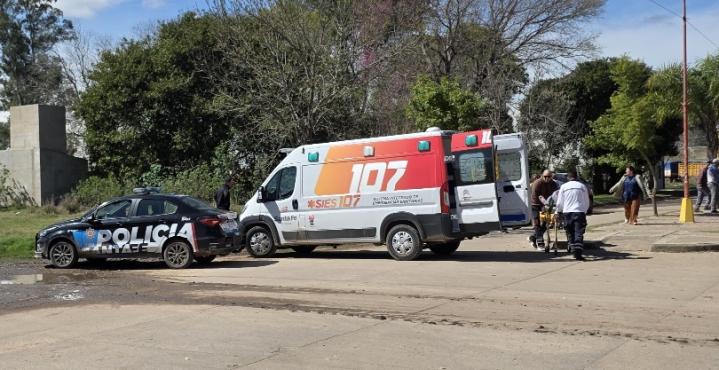 San Javier: mujer lesionada tras accidente entre moto y auto