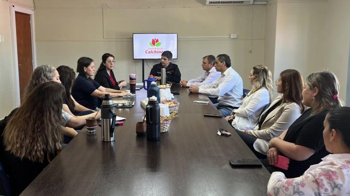 La nueva Fiscal Departamental se reunió con autoridades de Santa Rosa de Calchines