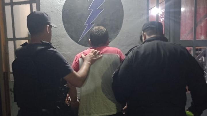 San Javier: aprehensión de masculino con pedido de detención por violencia de género 