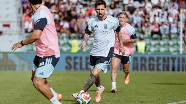 Con la presencia de Lionel Messi, Argentina juega su último amistoso del año ante Angola