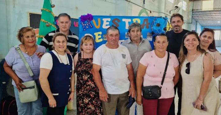 La Brava: la presidenta comunal de Cacique Ariacaiquín visitó muestra educativa 