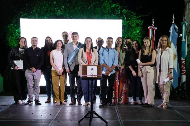 Carlos Yossen asumió un nuevo mandato al frente de la Comuna de Santa Rosa de Calchines