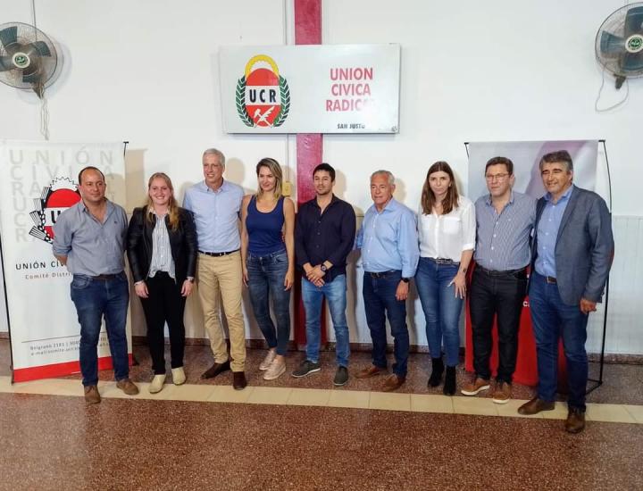Amplio respaldo a Losada, Scarpin y Barletta en el departamento San Justo 