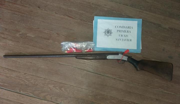 San Javier: Amenazaron a una mujer con una escopeta 