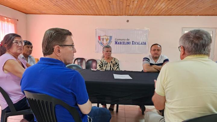 Borla en Marcelino Escalada: el distrito firmó convenio para la mejora de su red vial rural