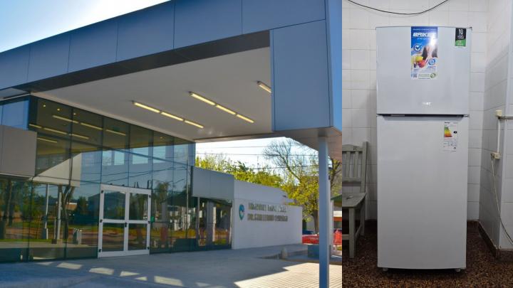 El Hospital Rawson de San Javier se equipa con una nueva heladera para mejorar la conservación de alimentos